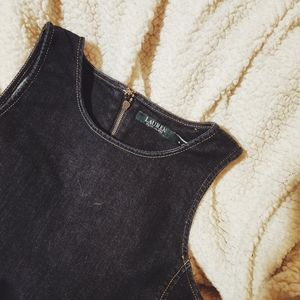 SOLD Lauren by Ralph Lauren Denim Dress Size 8